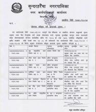 बोलपत्र स्वीकृतको सूचना ।।।।